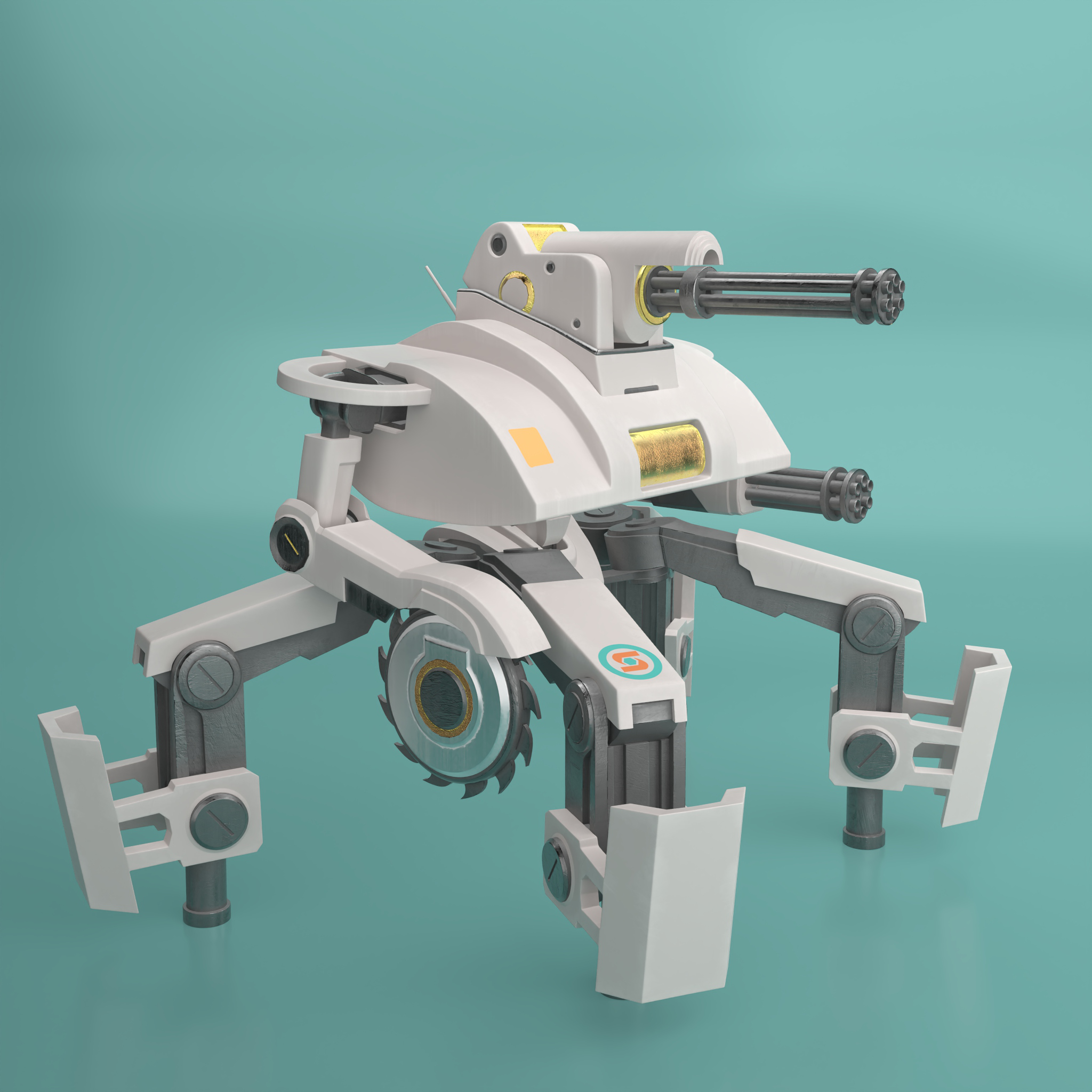 Roxon Robot - Suman Budhathoki 3D Hard-Surface Modeling