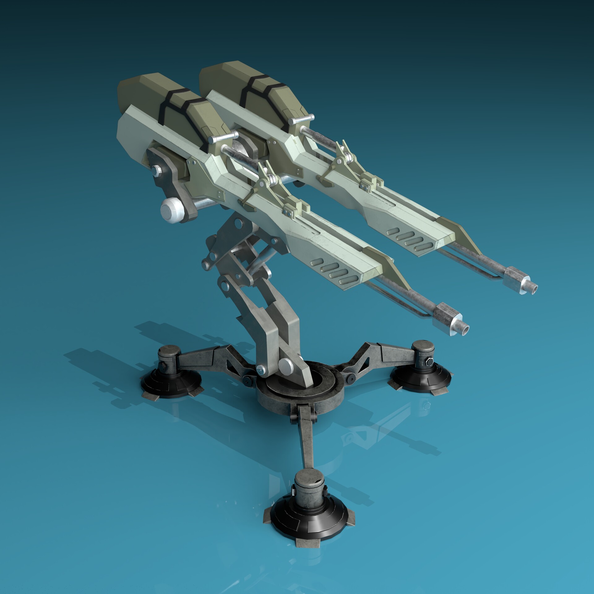 Walker - Suman Budhathoki 3D Hard-Surface Modeling